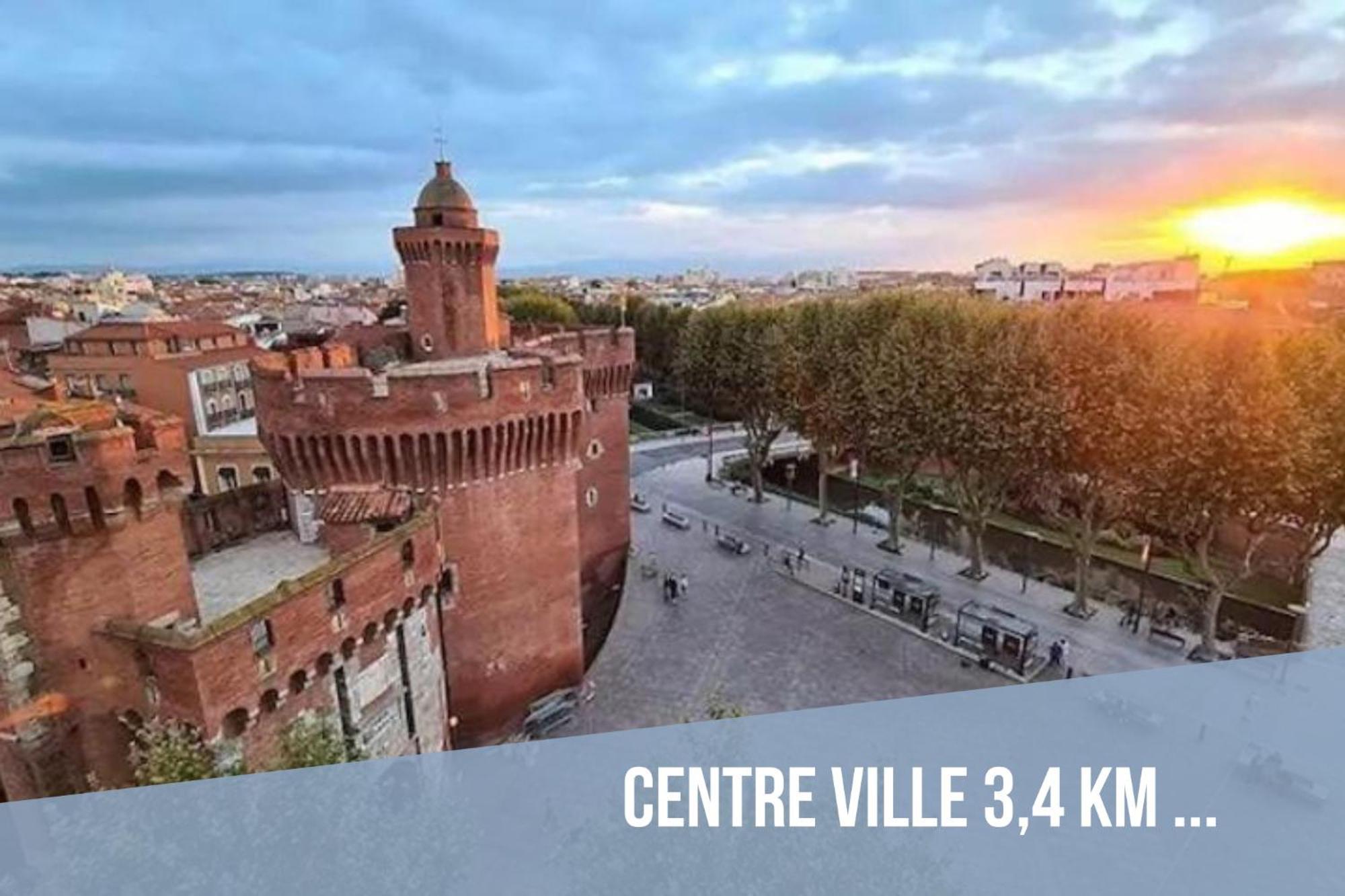 L'Artmonie - Climatise - Jardin - Centre-Ville - Plage Perpignan Eksteriør bilde
