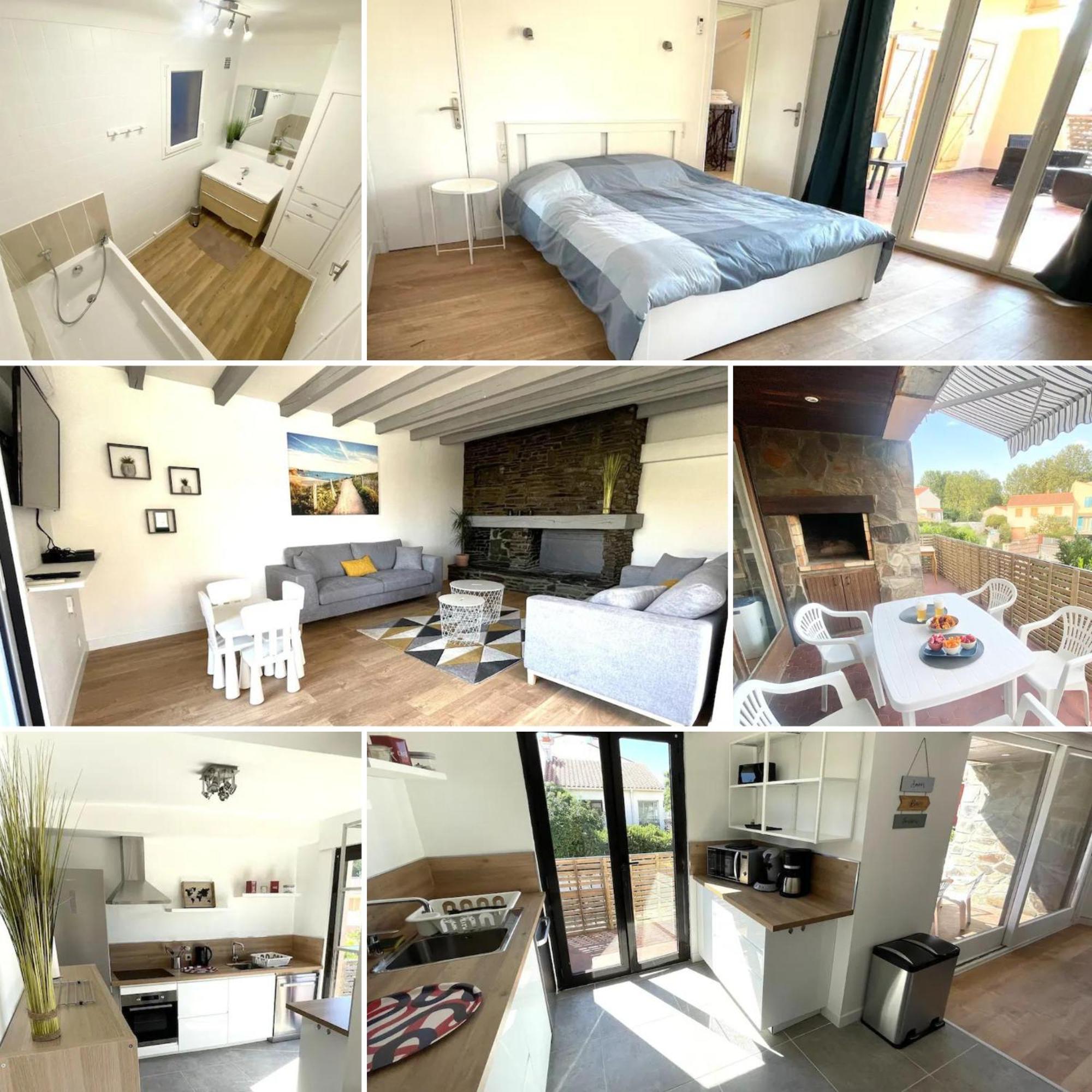 L'Artmonie - Climatise - Jardin - Centre-Ville - Plage Perpignan Eksteriør bilde